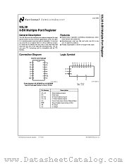 93L38 datasheet pdf National Semiconductor