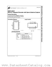 DM74LS249 datasheet pdf National Semiconductor