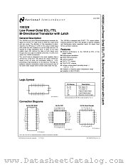 100328 datasheet pdf National Semiconductor