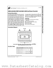 DM74LS469A datasheet pdf National Semiconductor