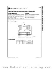 DM74LS460A datasheet pdf National Semiconductor