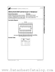 DM54LS453A datasheet pdf National Semiconductor