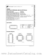 100352 datasheet pdf National Semiconductor
