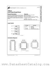 100313 datasheet pdf National Semiconductor