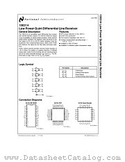 100314 datasheet pdf National Semiconductor