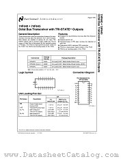 74F645 datasheet pdf National Semiconductor