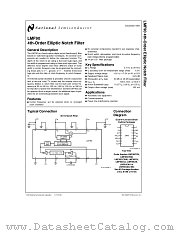 LMF90 datasheet pdf National Semiconductor