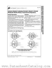DS3695 datasheet pdf National Semiconductor
