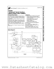 TP3069 datasheet pdf National Semiconductor