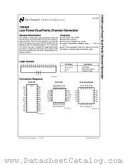 100360 datasheet pdf National Semiconductor