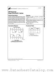 DM74ALS125 datasheet pdf National Semiconductor