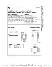 54ACQ573 datasheet pdf National Semiconductor