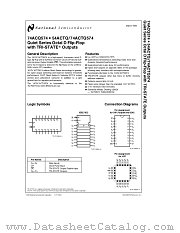 74ACTQ574 datasheet pdf National Semiconductor