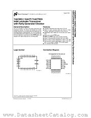 74ACT899 datasheet pdf National Semiconductor
