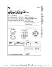 54ACTQ241 datasheet pdf National Semiconductor