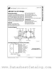LMD18201 datasheet pdf National Semiconductor