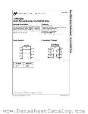74ACTQ00 datasheet pdf National Semiconductor