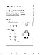 100319 datasheet pdf National Semiconductor