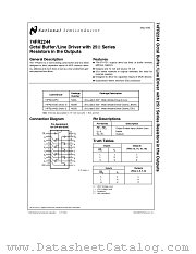 74FR2244 datasheet pdf National Semiconductor