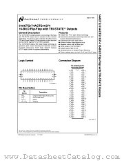 54ACTQ16374 datasheet pdf National Semiconductor