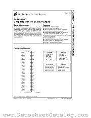 SCAN18374T datasheet pdf National Semiconductor