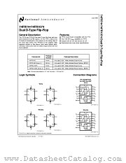 74FR74 datasheet pdf National Semiconductor