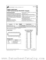 54ABT16245 datasheet pdf National Semiconductor