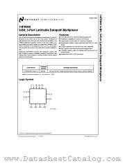 74FR900 datasheet pdf National Semiconductor