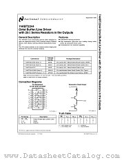 74ABT2244 datasheet pdf National Semiconductor