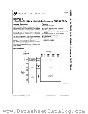 NM27C210 datasheet pdf National Semiconductor