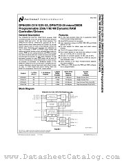 DP8420V-33 datasheet pdf National Semiconductor