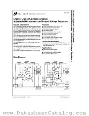 LP2953 datasheet pdf National Semiconductor