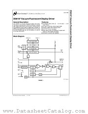 DS8187 datasheet pdf National Semiconductor