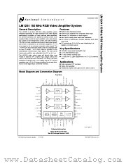 LM1204 datasheet pdf National Semiconductor