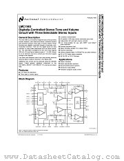 LMC1983 datasheet pdf National Semiconductor