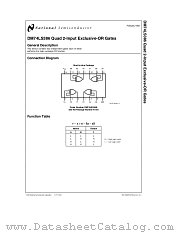 DM74LS386 datasheet pdf National Semiconductor