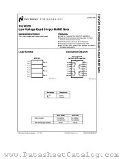 74LVQ00 datasheet pdf National Semiconductor
