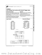74LVQ14 datasheet pdf National Semiconductor