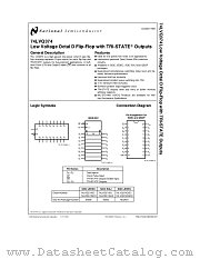 74LVQ374 datasheet pdf National Semiconductor
