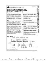 PC87311A datasheet pdf National Semiconductor