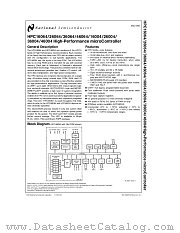 HPC36004 datasheet pdf National Semiconductor
