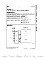 NM27LV210 datasheet pdf National Semiconductor