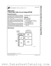 NM27LV010 datasheet pdf National Semiconductor