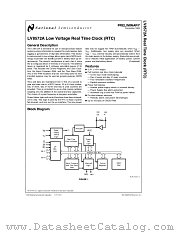 LV8572A datasheet pdf National Semiconductor