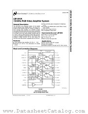 LM1203A datasheet pdf National Semiconductor