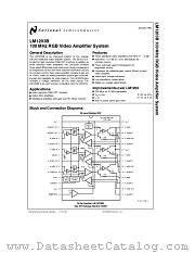 LM1203B datasheet pdf National Semiconductor
