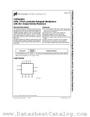 74FR25900 datasheet pdf National Semiconductor
