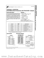 74VHC245 datasheet pdf National Semiconductor