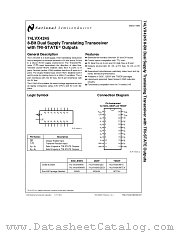 74LVX4245 datasheet pdf National Semiconductor