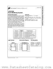 74VHC393 datasheet pdf National Semiconductor
